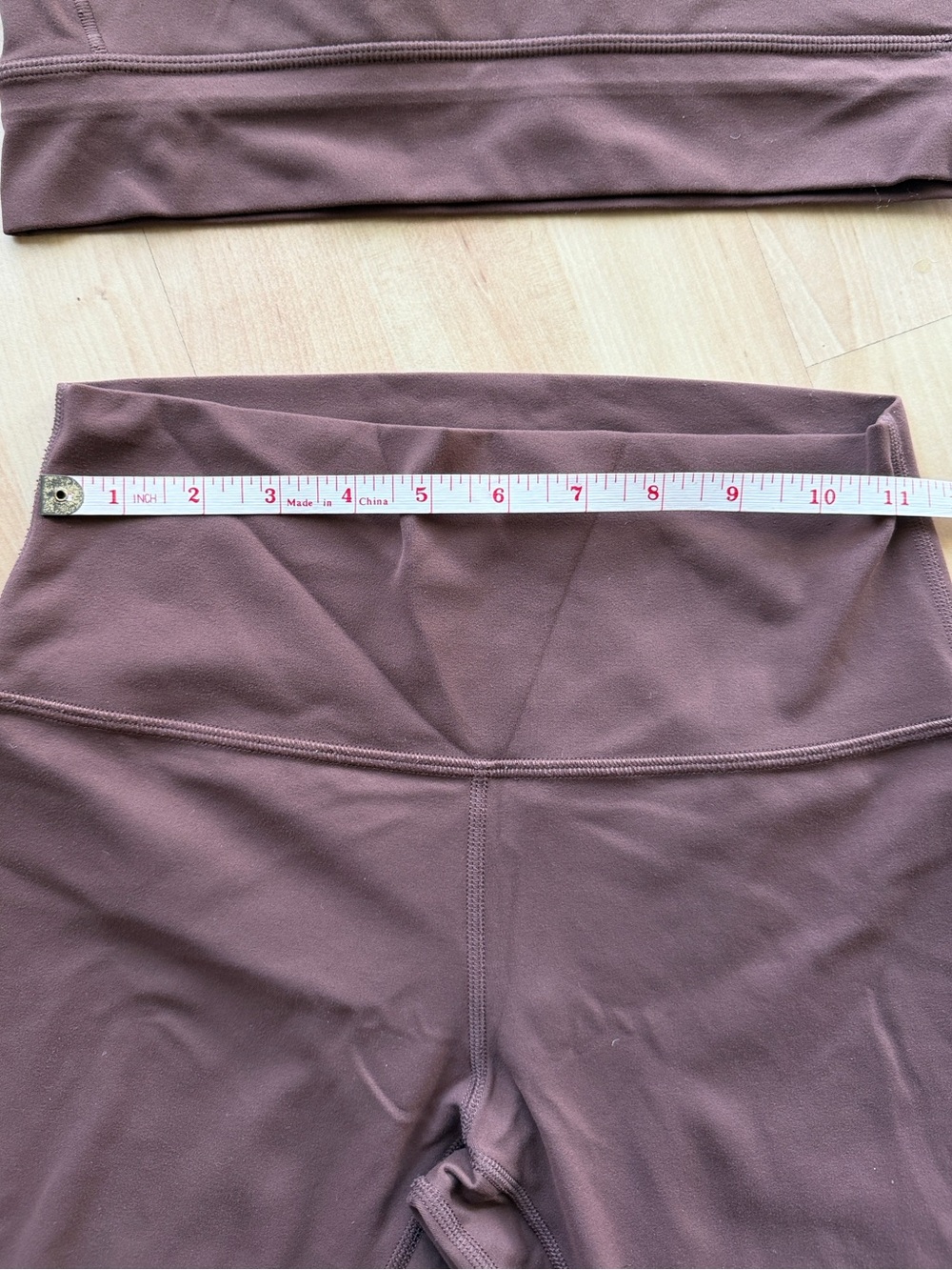CRZ YOGA Coffee Brown High-Waist Leggings 25" - Picture 5 of 5